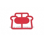 electric cooker shape silicone table  potholder