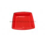 high-capacity square silicone cake mould
