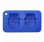 two holes silicone cake mould