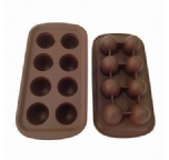 round shape silicone chocolate mould